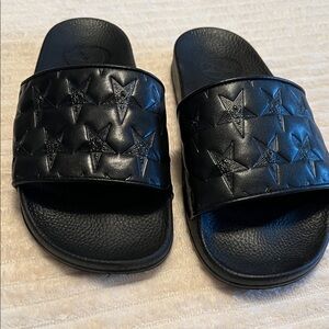 Black Craft Cult Star embellished slides